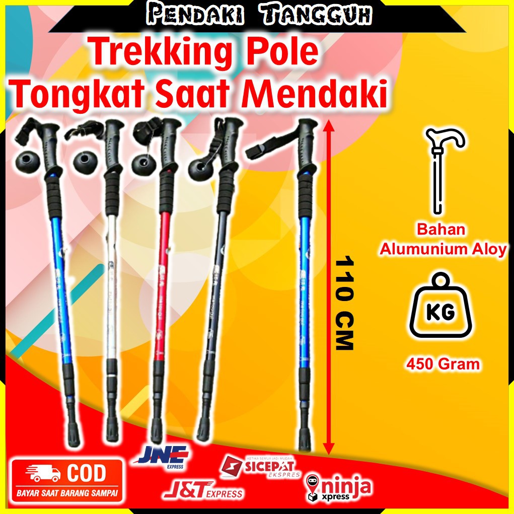 Jual Traking pole Trekking Pole Tongkat Pendaki Gunung Traking Pole