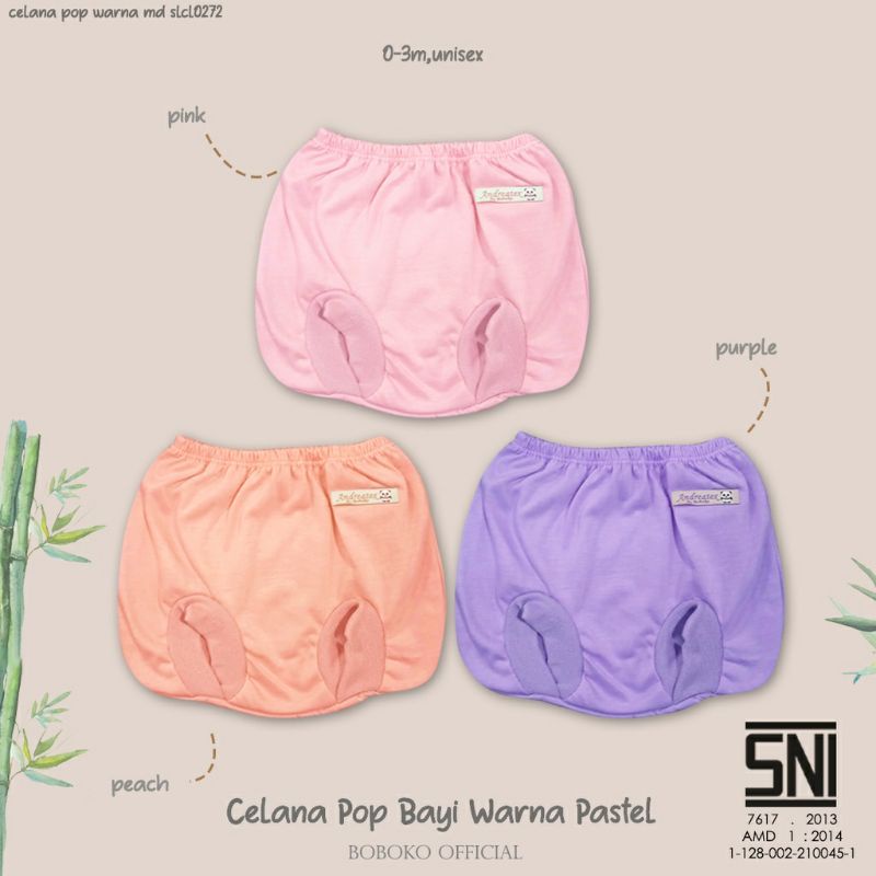 Boboko Celana Pop Nb/Celana pop bayi warna