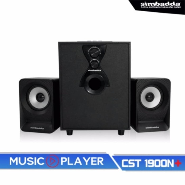 Simbadda CST 1900N + Speaker (Support USB,Radio & Bluetooth