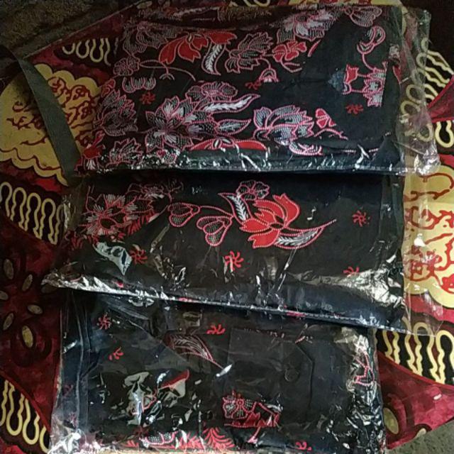 Maura Couple - Sania Ruffle Batik Couple Ori Ndoro Jowi Garansi Termurah Shopee - Motif Sakura