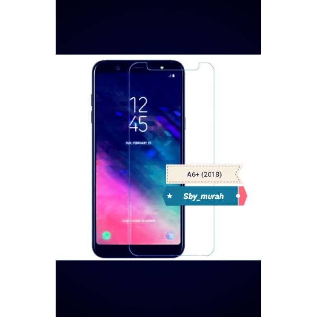 Tempered Glass A6plus A6 Plus A6+ Anti Gores Kaca