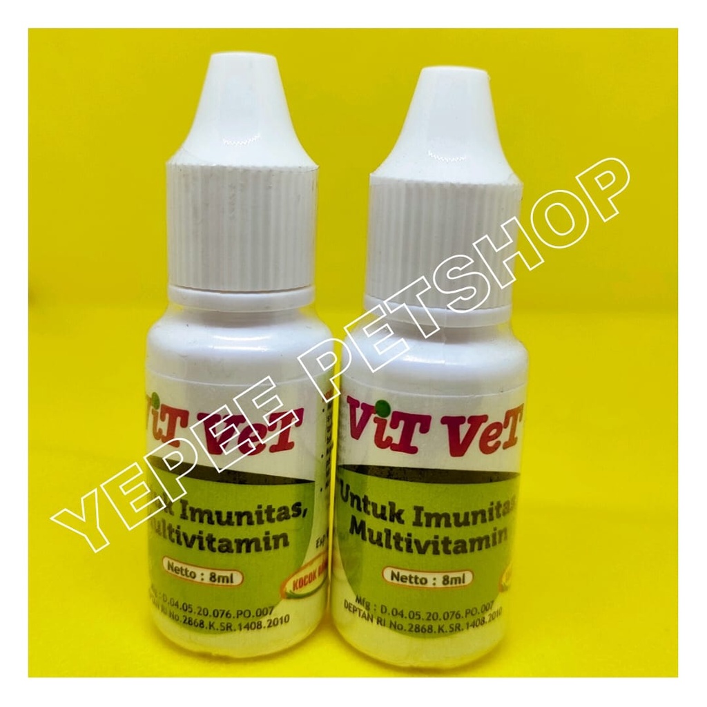Vit Vet multivitamin untuk imunitas 10ml