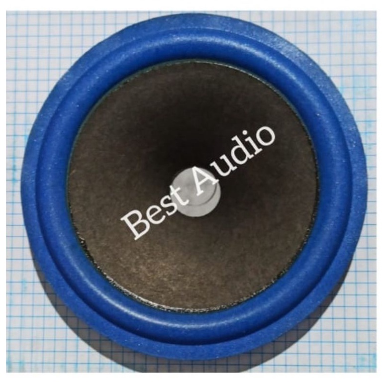 Daun kertas speaker woofer spon 4inch 4 inch list biru diameter 10cm voice 15mm