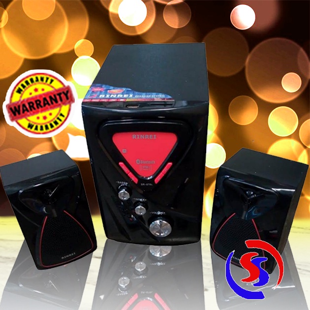 Original Speaker Meeting Bluetooth 878L Rinrei Garansi Resmi