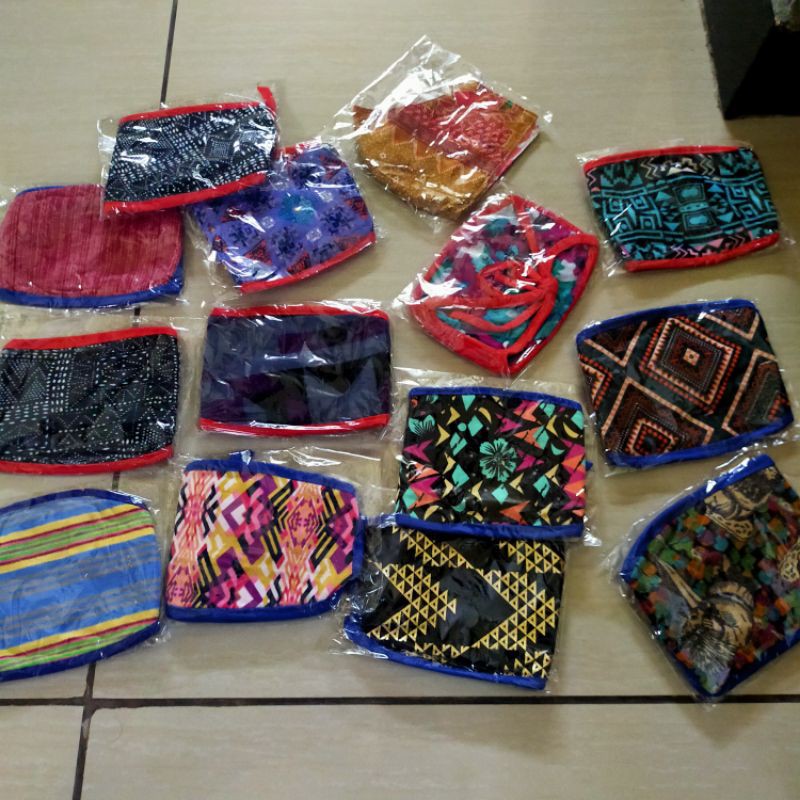 Masker Kain Motif