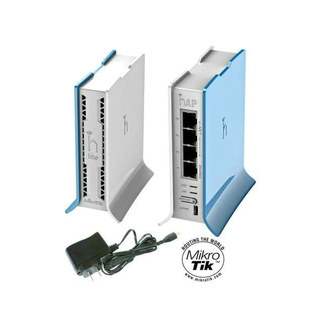 Mikrotik Routerboard RB941-2nD-TC | hAP Lite Tower Case Router GARANSI RESMI