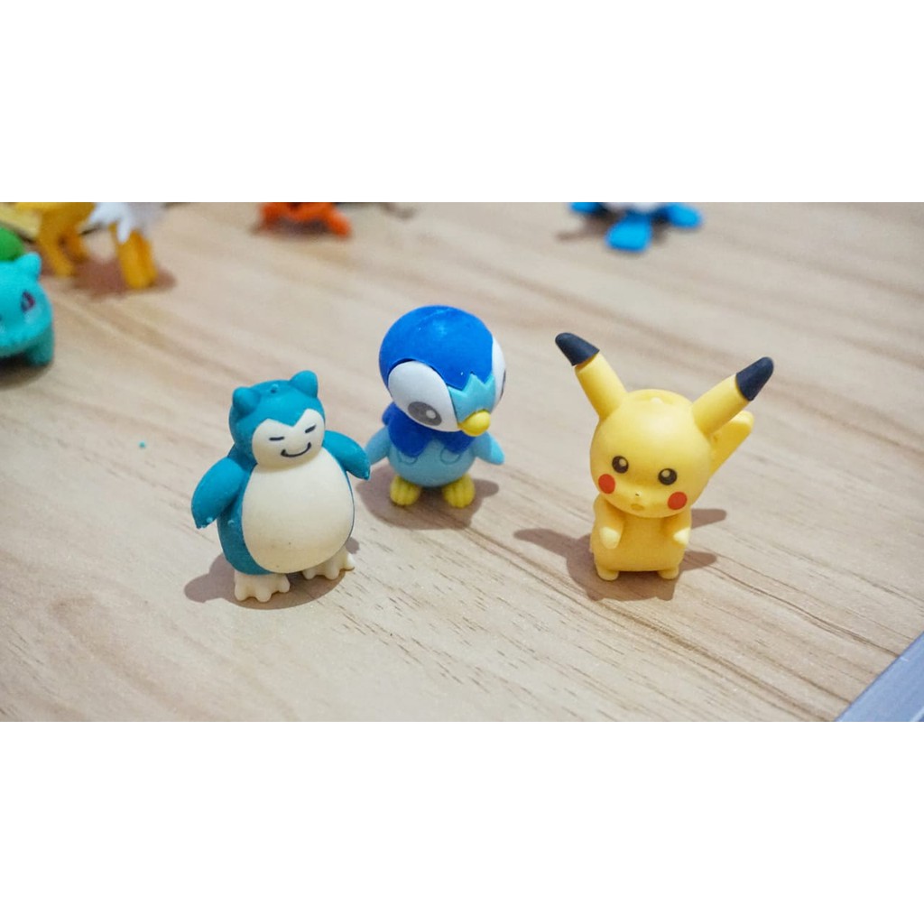 PENGHAPUS POKEMON HAPUSAN ISI 3 PCS HAPUSAN ALAT TULIS PERLENGKAPAN SEKOLAH KUALITAS IMPORT TERMURAH