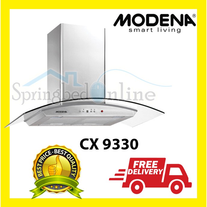 CHIMNEY HOOD WALL MODENA CX 9330 - 90 CM Harga Pabrik