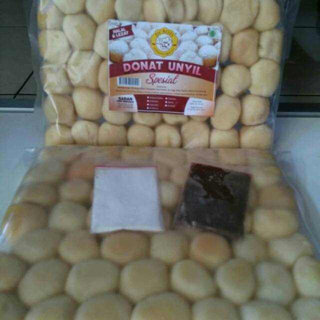 

Donat Unyil / Bola Donat / Donat kentang de roti isi 50pcs