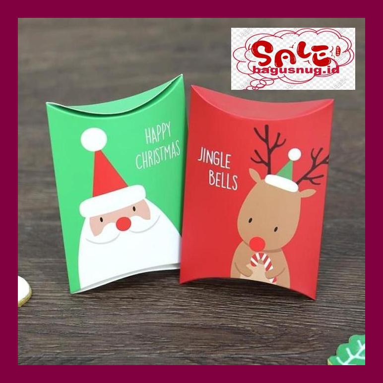 

Perlengkapan Natal -Ty- Christmas Gift Pillow Box 16 / Kotak Souvenir Kado Natal 790Natt