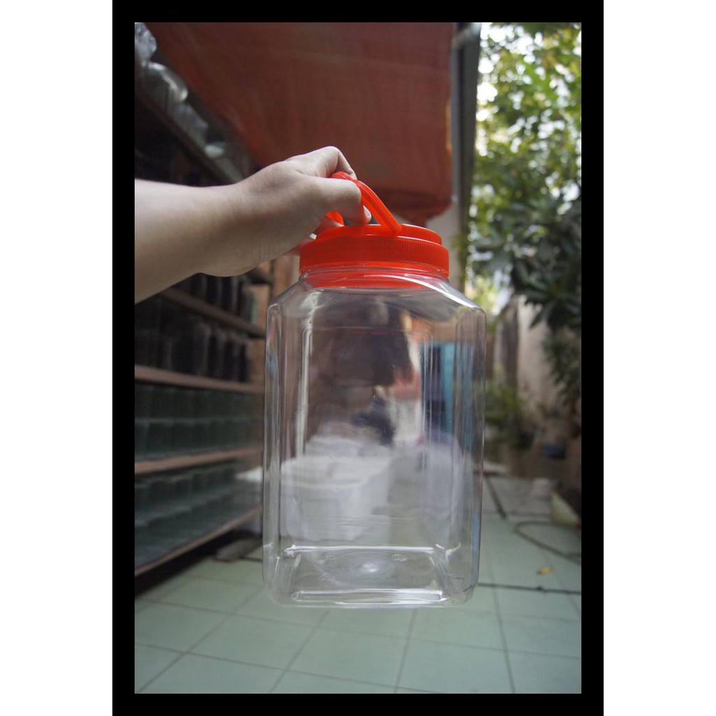 TOPLES CUPANG 4 LITER DENGAN TUTUP BERKUALITAS