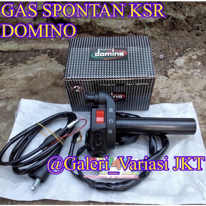 COD Gas Spontan KSR Domino Holder Kanan Ninja  Gas Kontan GL CB Herex All Motor Universal