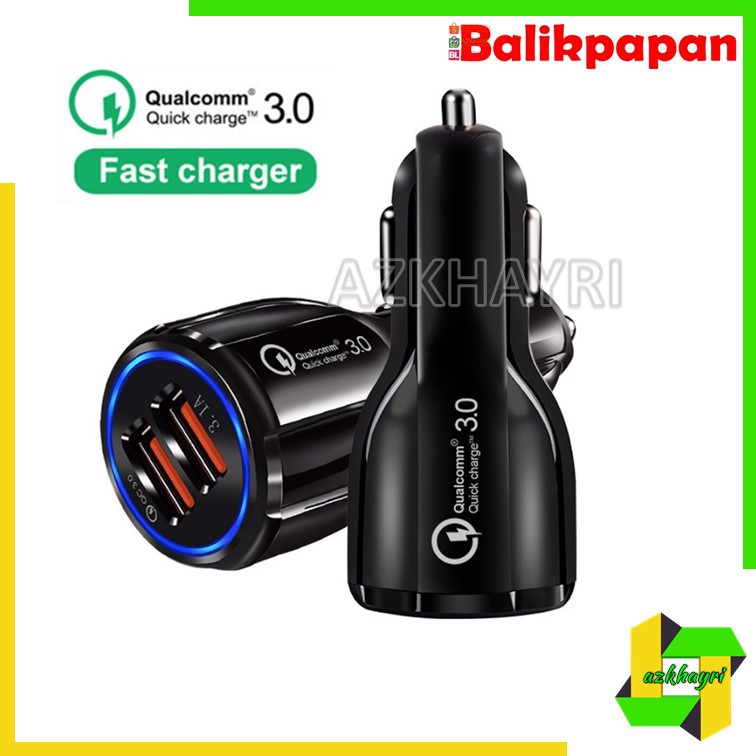 Joyseus Fast Charger Quick Car Casan Mobil Qualcomm 3.0 Dual USB