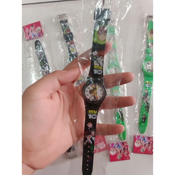 JAM TANGAN ANAK LAKI LAKI KARAKTER BEN 10