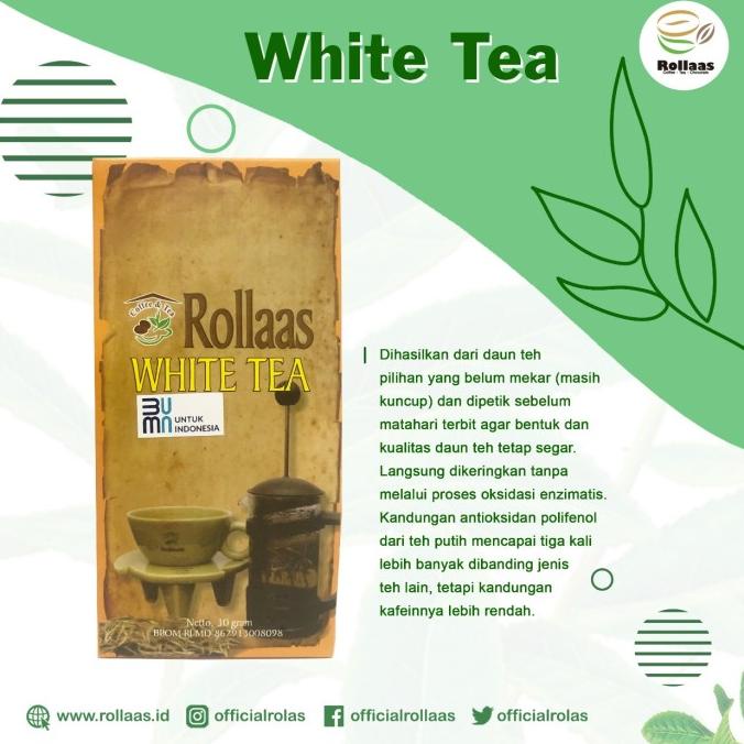 

[COD] Rollaas White Tea 30 gr - Teh [COD]
