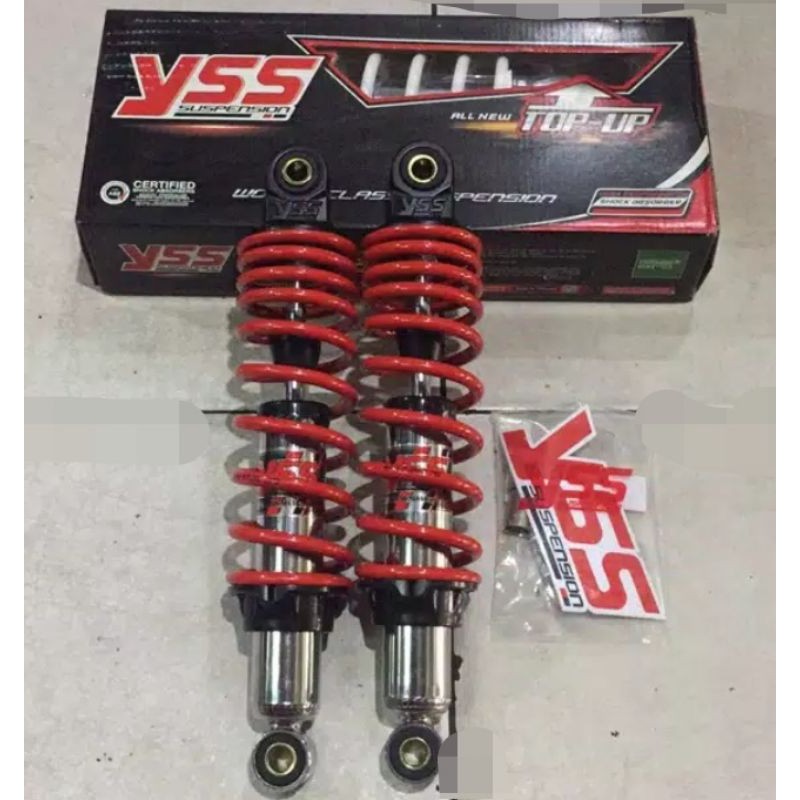 Shockbreaker belakang YSS non tabung 280nm utk motor bebek Yamaha Jupiter/FizR/VegaR