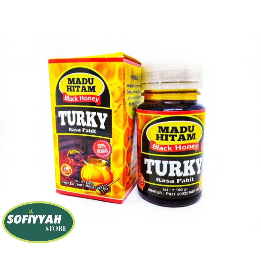 

Madu Hitam Turki 180 gr