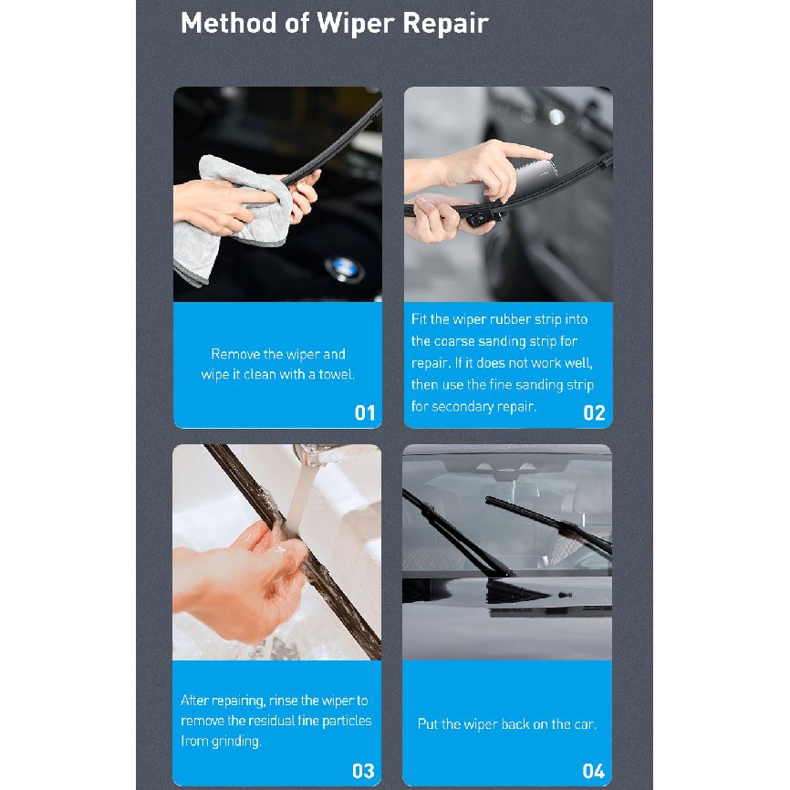 Alat Reparasi Wiper Mobil Car Repairer / Baseus Rain Wing / Wiper Mobil