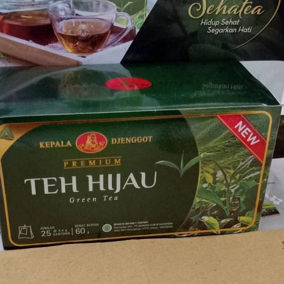 

PRODUK KEREN Teh Hijau Kepala Djenggot Celup 25's 60gr 2893 ⇴