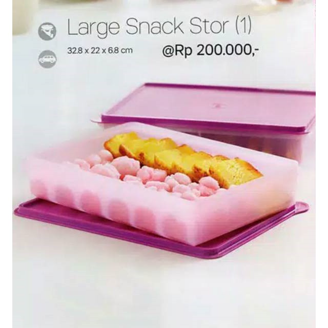 Large Snack Stor Tupperware