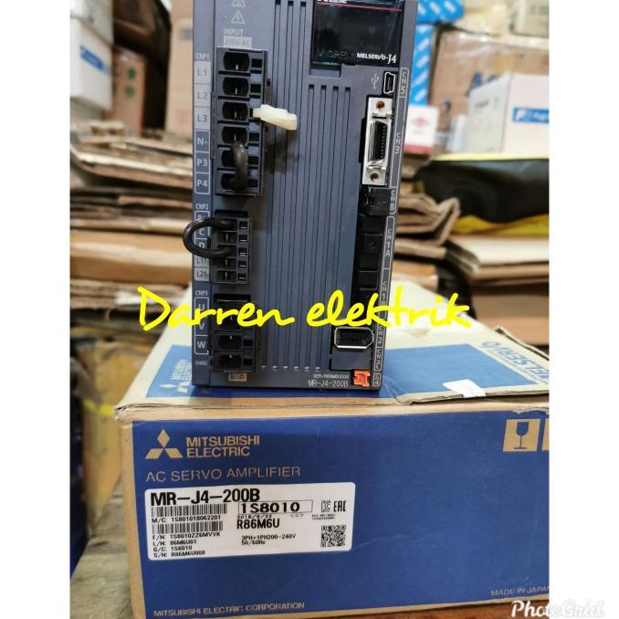 Ac Servo Amplifier Mitsubishi Mr-J4-200B
