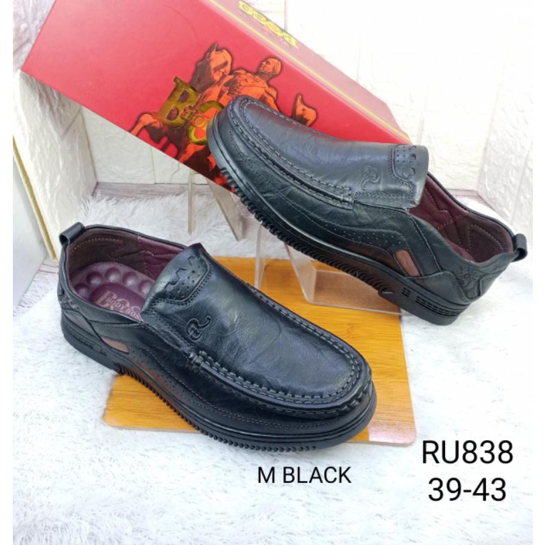 SEPATU KULIT ASLI PRIA BODY BOSS RU-838