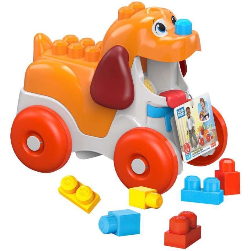 Fisher Price Megabloks Pull Along Puppy Mega Bloks Fisherprice Original