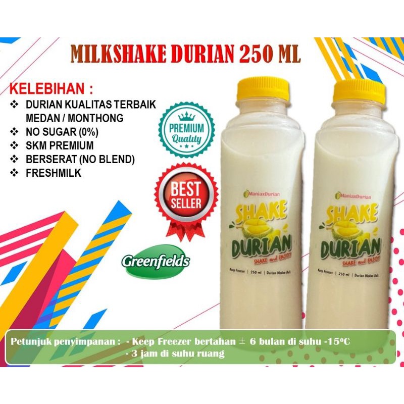 

Jus / Shake Durian Medan