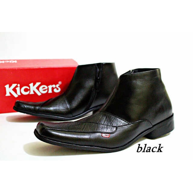 SEPATU PANTOFEL KULIT KEREN KERJA KANTOR LAKI PRIA COWOK DINAS RESMI FORMAL PESTA KICKERS KULIT ASLI