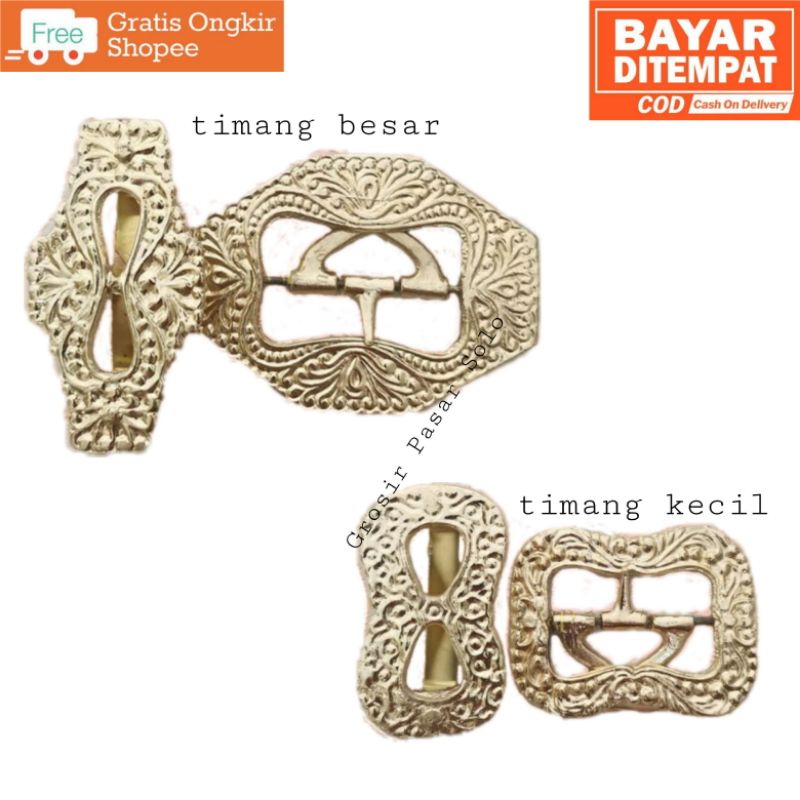 TIMANG SABUK BESKAP/ TIMANG KECIL DAN BESAR