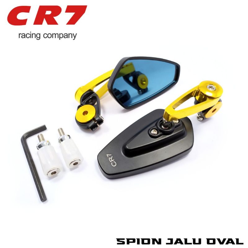 Spion Jalu Spion Bar End Oval Universal Nmax,Aerox,Pcx,Vario,Beat,Mio,Vespa,W175,Xabre,Vixion Dll