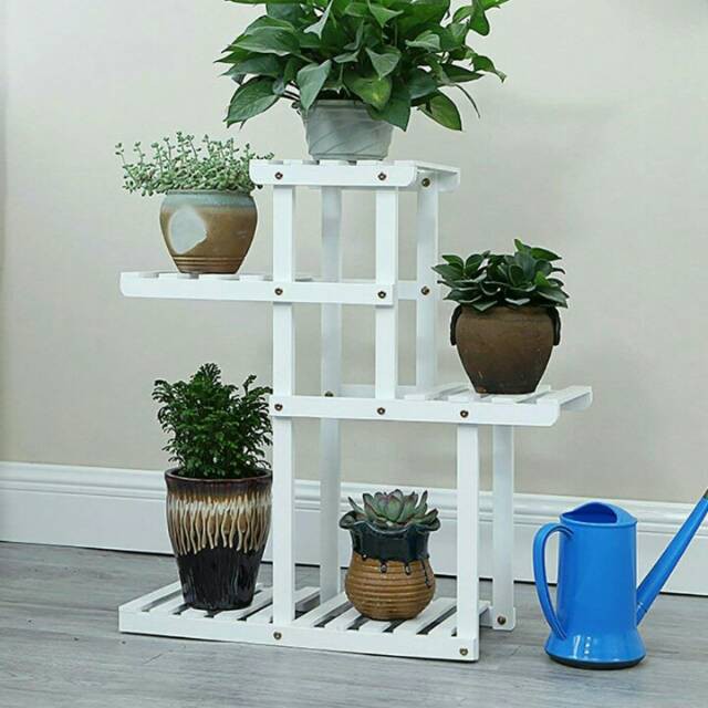 Rak bunga minimalis unik