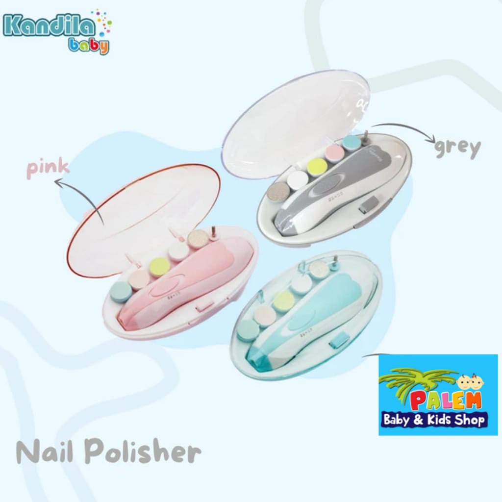 Kandila Baby Nail Polisher/gunting kuku set kdl008-4