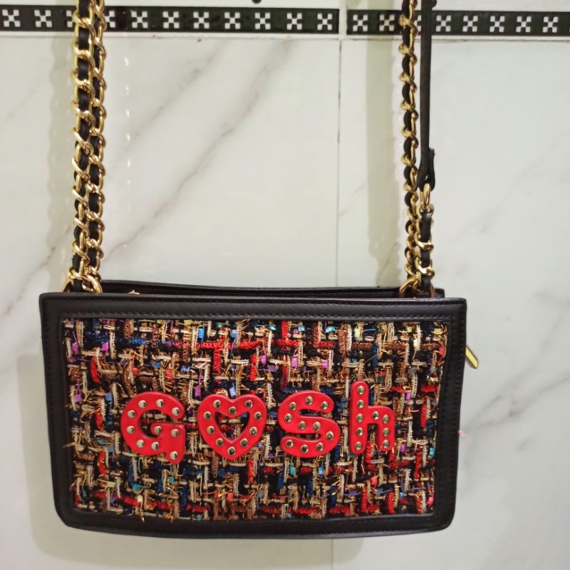 Gosh Lunaria 539 Sling Bag Black