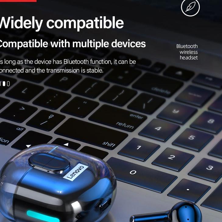 DISKON  9.9 Thinkplus Lenovo LP12 True Wireless Bluetooth Earphone Mini Earbuds [KODE 678]