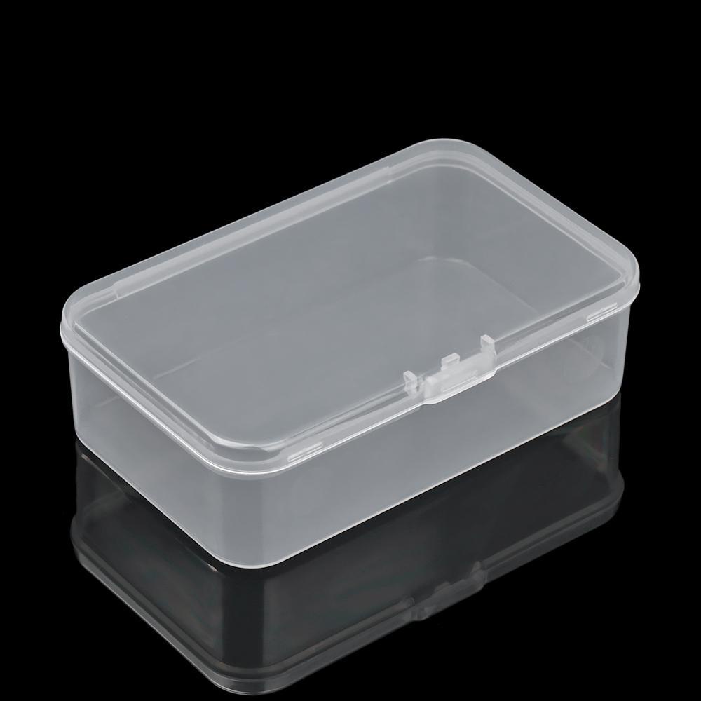 Solighter Storage Box Kotak Klip Kecil Perlengkapan Penyimpanan Pil Organisasi Rumah