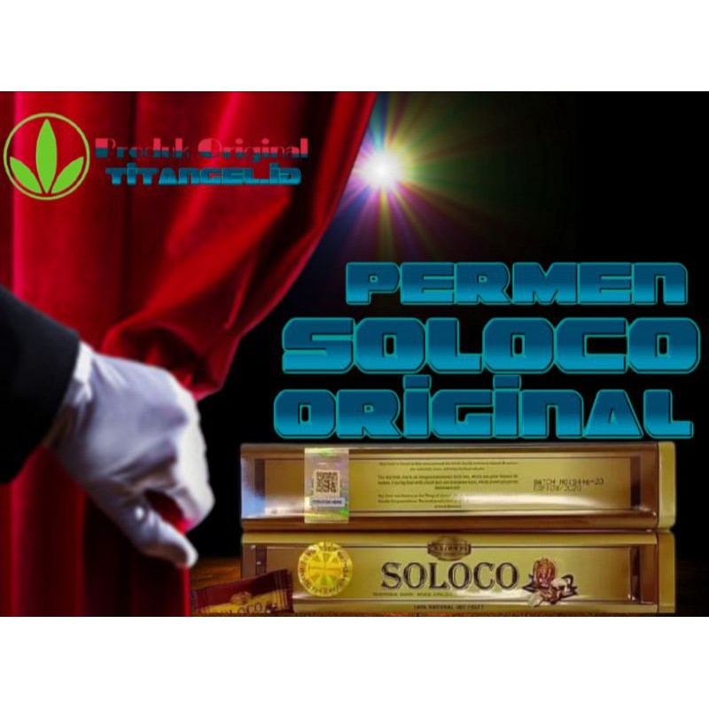 Permen Soloco Au Candy Ecer Asli Original Rusia Herbal Besar Kuat & Tahan lama Import Rusia