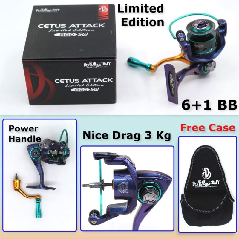 Reel Cetus Attack 800 SW
