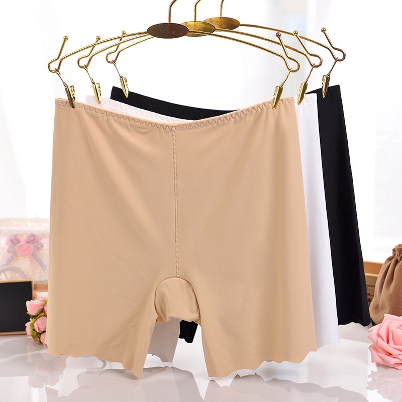 Celana Dalaman Wanita Pendek ketat daleman Safety Pants Import Seamless Anti Nyeplak Celana Ice Silk