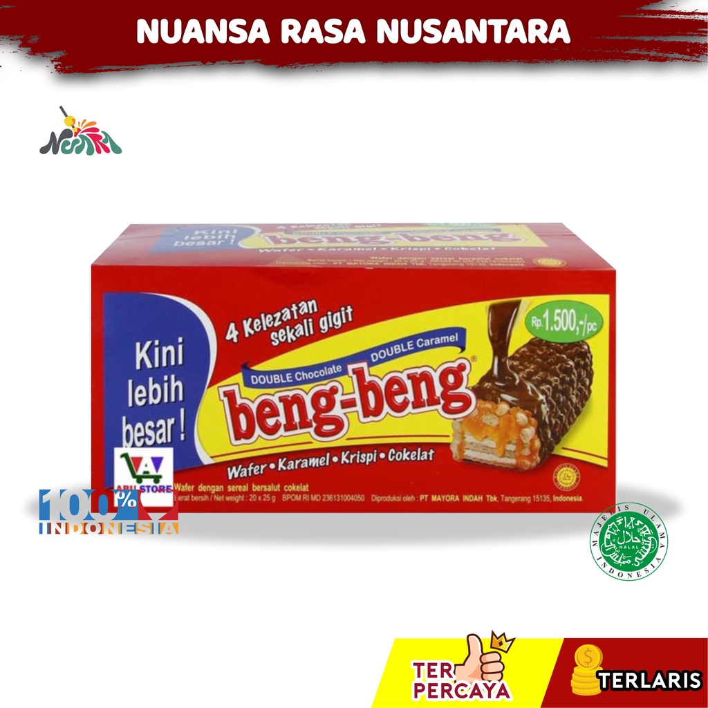 

[ TERLARIS & TERPERCAYA ] Beng Beng Chocolate Crisp Wafer (Box) 1