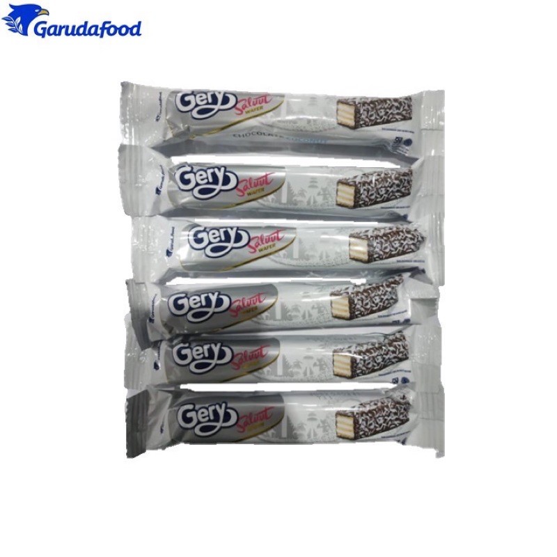 

Gery Saluut Cokelat Tabur Kelapa 21 gr x 12 (1 Box)