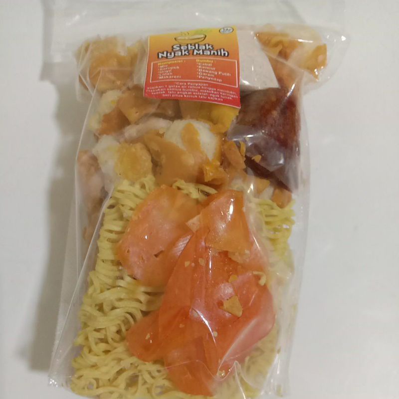 

SEBLAK INSTAN 200 GR, KOMPLIT TINGGAL REBUS