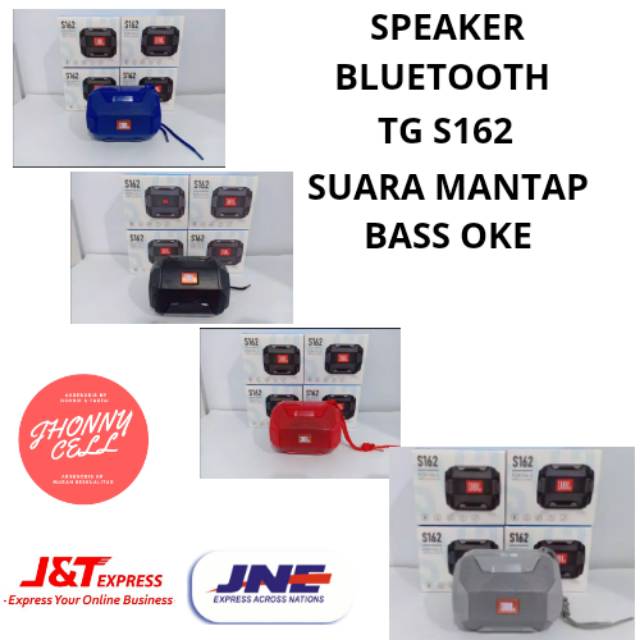 (JC) BLUETOOTH LED PORTABLE WIRELESS SPEAKER S162 Led