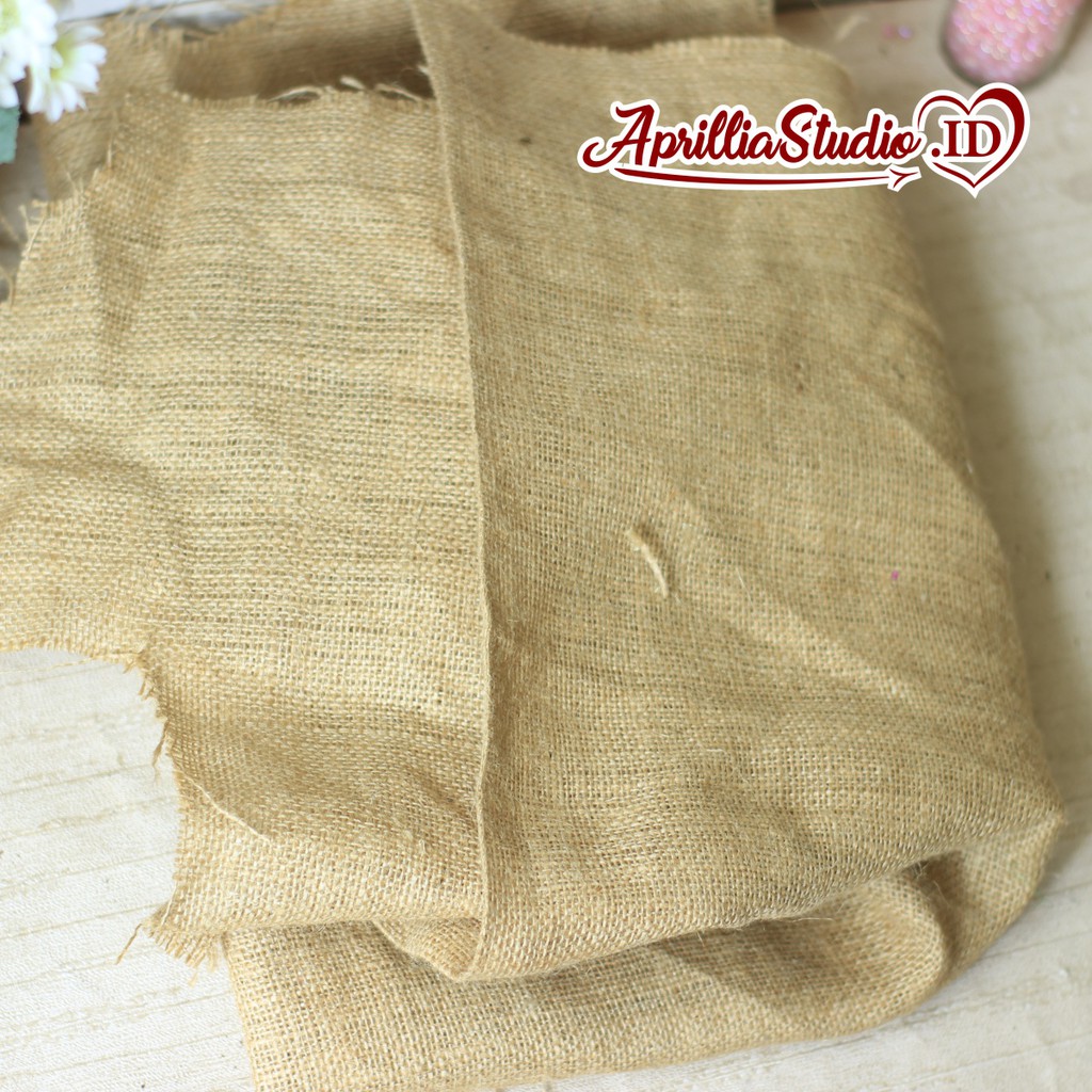 BAHAN GONI Super Craft 1/2 Yard 47x110cm Bahan Untuk Kerajinan Rustic &amp; Craft