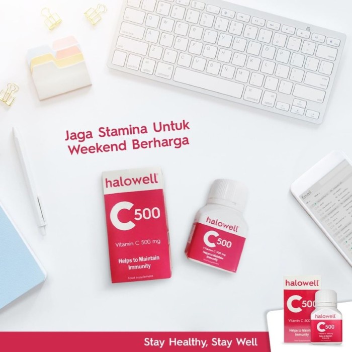 HALOWELL VITAMIN C 500mg