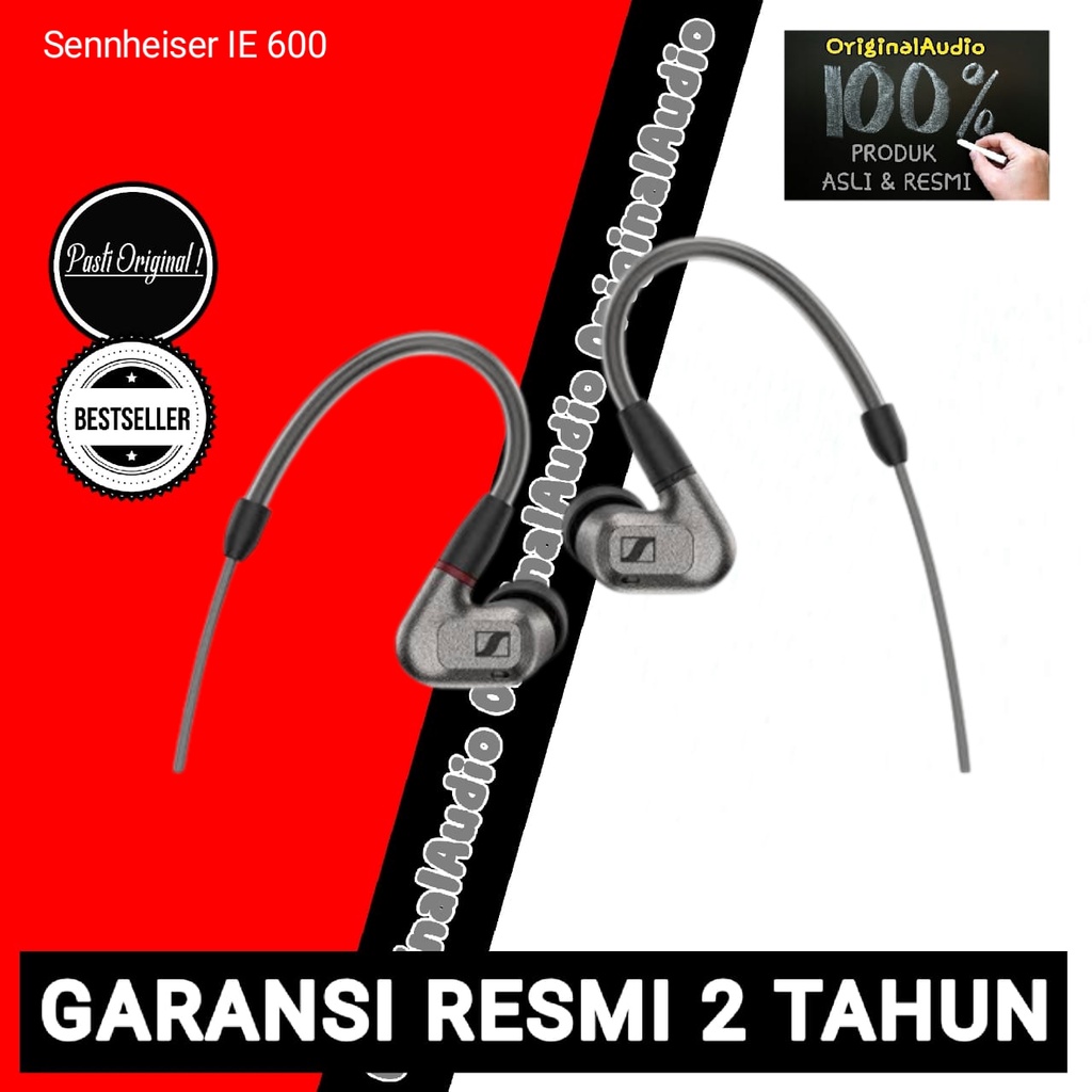 Jual Sennheiser IE 600 / IE600 Premium Audiophile InEar Headphones