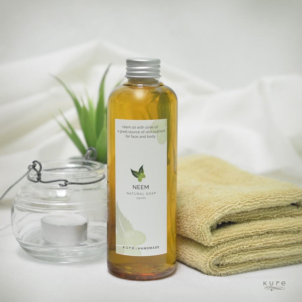 Jual Kure Neem Liquid Soap (Sabun Cair Nimba) Shopee Indonesia
