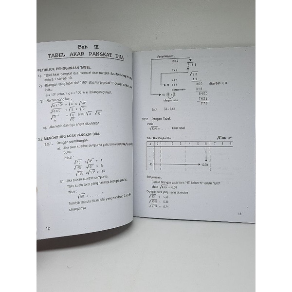 Buku Tabel Matematika Untuk SMP / SMA / Sederajat (BI)-3