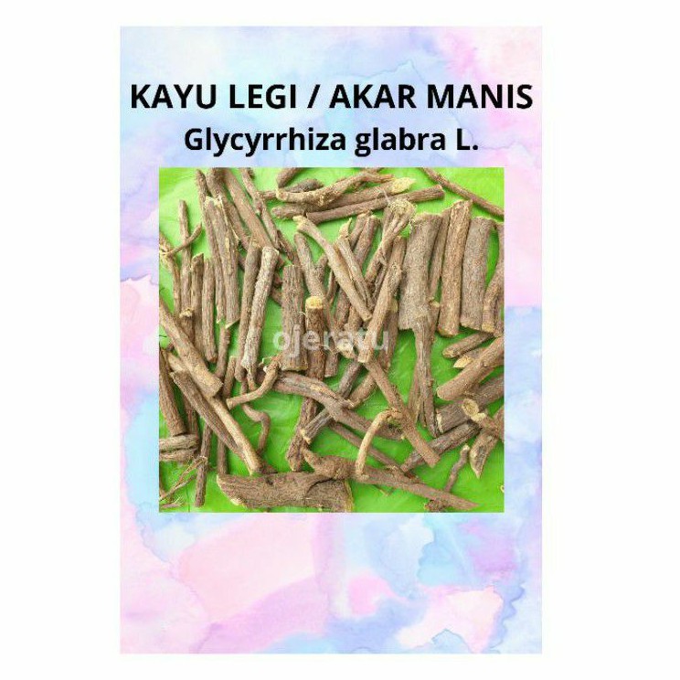 

KAYU LEGI / AKAR MANIS 100GR LICORICE