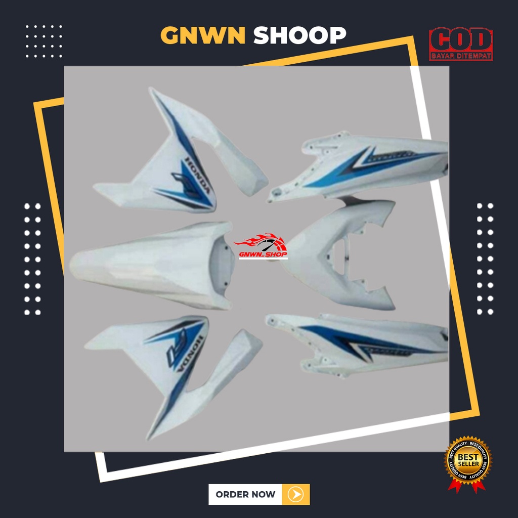NEW Cover Body Full Halus Honda Vario 125 / Bodi Halus Vario Murah